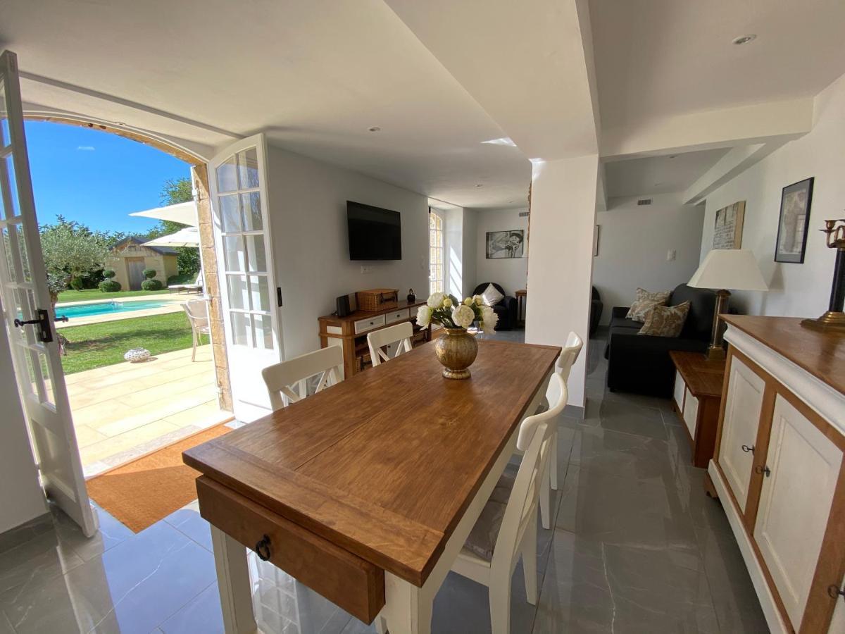 Amity. Exclusive Poolside Garden Apartment Sarlat-la-Caneda Luaran gambar