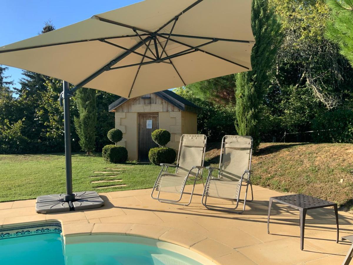 Amity. Exclusive Poolside Garden Apartment Sarlat-la-Caneda Luaran gambar